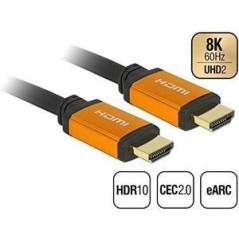Delock HDMI-kabel 1.5m Sort